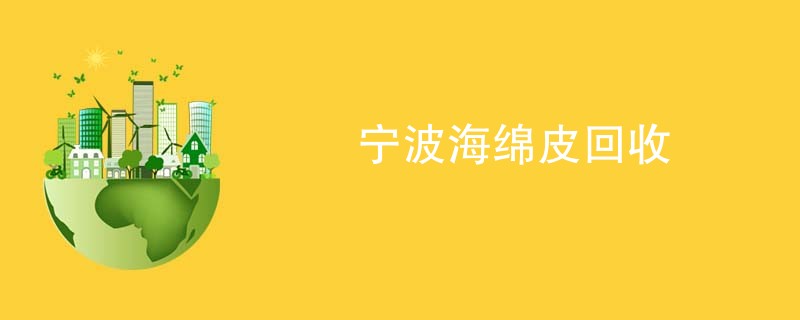 宁波海绵皮回收