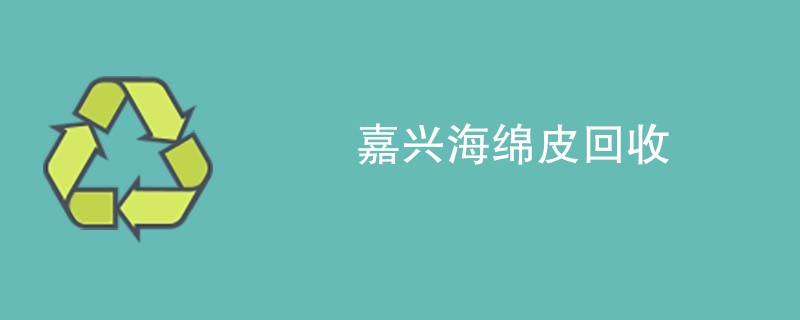 嘉兴海绵皮回收