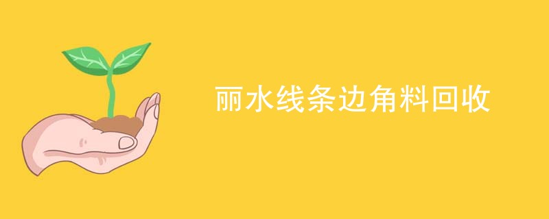 丽水线条边角料回收