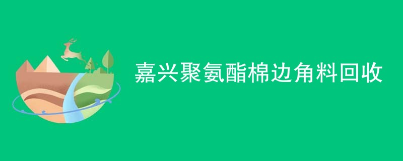 嘉兴聚氨酯棉边角料回收