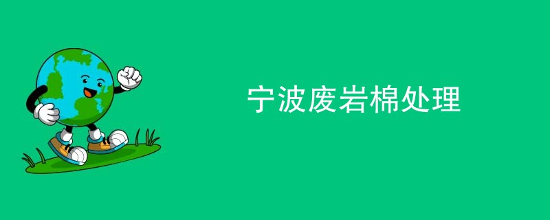 宁波废岩棉处理
