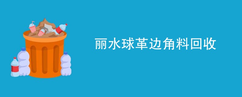 丽水球革边角料回收