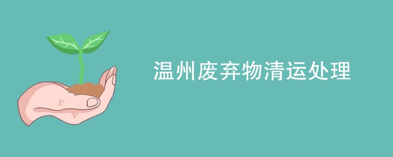 温州废弃物清运处理