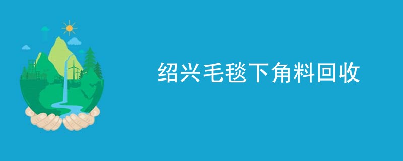绍兴毛毯下角料回收